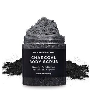 Body Prescriptions Charcoal Body Scrub — Black
